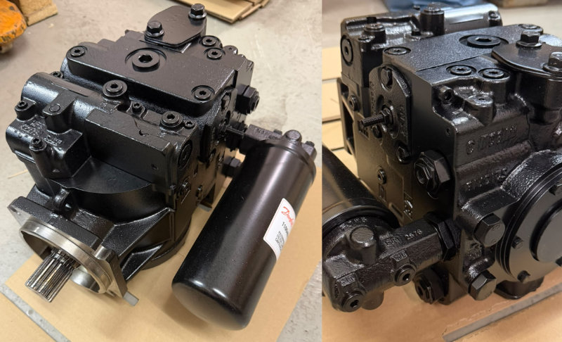 Axial piston pump for steering gear